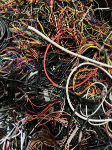 Scrap cables copper cable recycling uk by A L Recycling Lincolnshire
