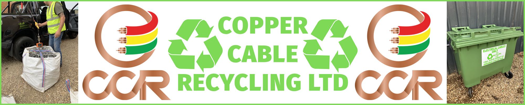 Copper Cable Recycling Ltd CCR Logo Header